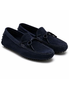 Mocassin suède bleu MESARI-NAVY