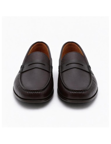 Mocassin de peau le noir NERUVE-BLACK