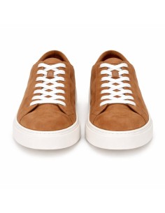Brown suede sneakers 2
