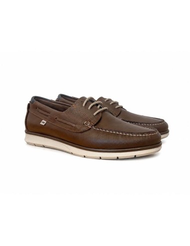 Light Brown leather boat shoe
