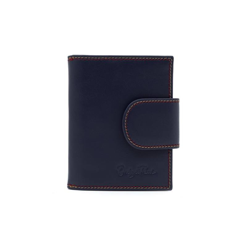 blue leather wallet WA-AMOUR-1059-AZUL