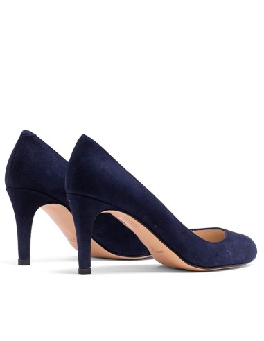Blue leather Dressing Shoes
