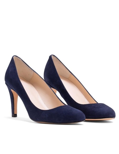 Blue leather Dressing Shoes