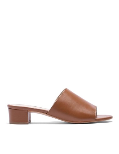 sandales femme de peau marron W-SUNARI-CUERO