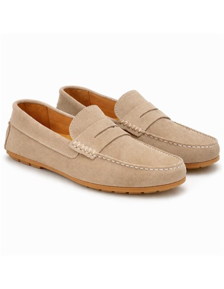 Mocassin suède cuir SERITMEN-CUERO