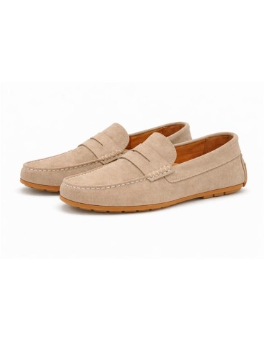 Mocassin suède cuir SERITMEN-CUERO