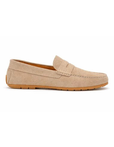 Light Brown suede moccasin