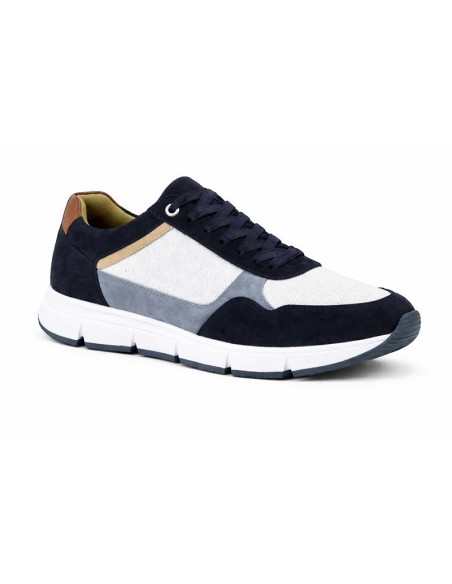 baskets suède bleu SINTERO-NAVY