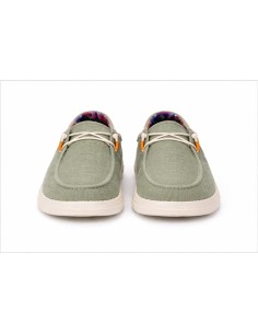 Mocassin suède vert SITERO-GREEN