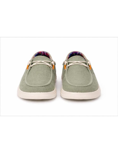 Mocassin suède vert SITERO-GREEN