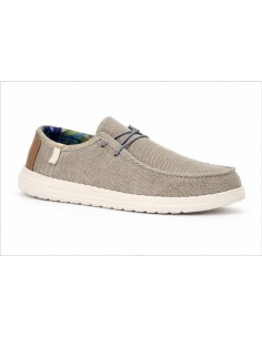 Mocassin suède gris SITERO-GRIS 2