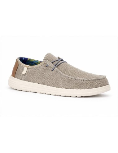 Mocassin suède gris SITERO-GRIS