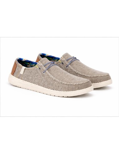 Grey suede moccasin