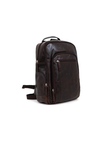 Cartable de peau marron AC-BACKPACK-258-BROWN
