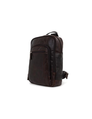 Cartable de peau marron AC-BACKPACK-258-BROWN