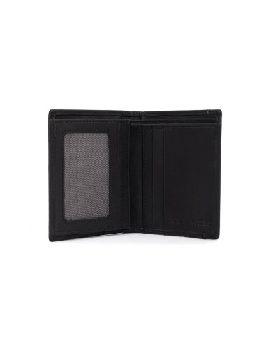 Black leather wallet