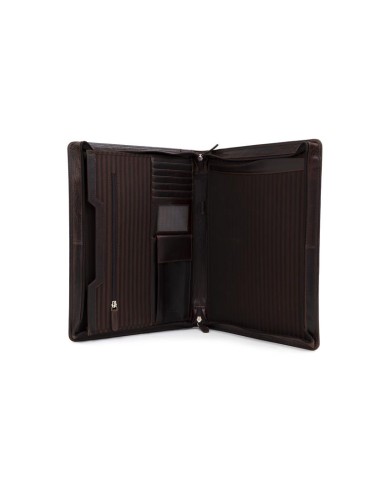 Brown leather Laptop Portfolio