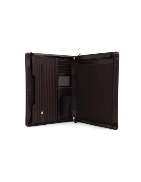 Brown leather Laptop Portfolio