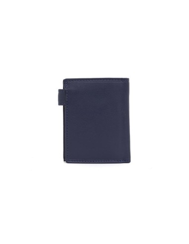 Mallette de peau bleu AC-ICONIC2-NAVY