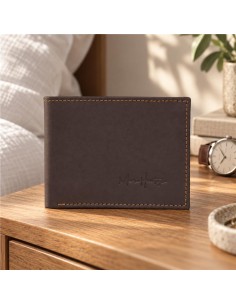 Mallette de peau marron AC-REGENT-MARRON
