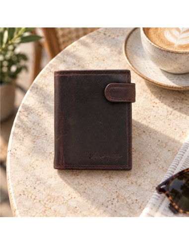 Brown leather wallet