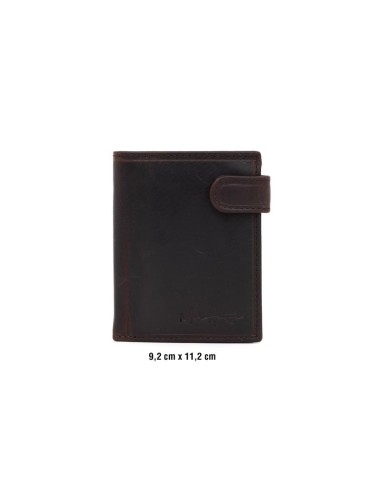 Brown leather wallet