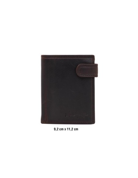 Brown leather wallet