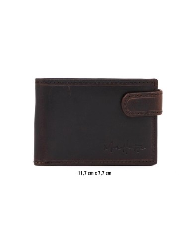Mallette de peau marron AC-VINTAGE3-BROWN