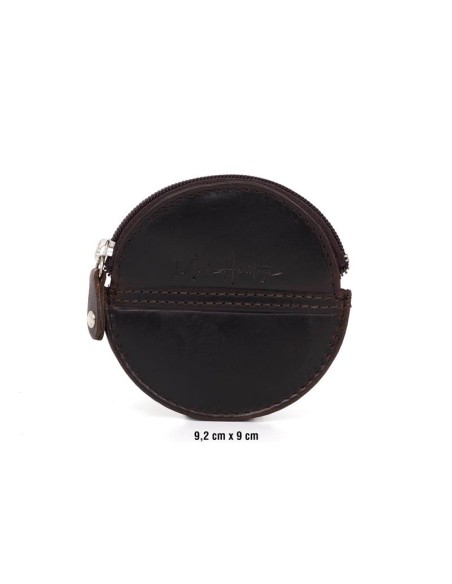 Brown leather wallet