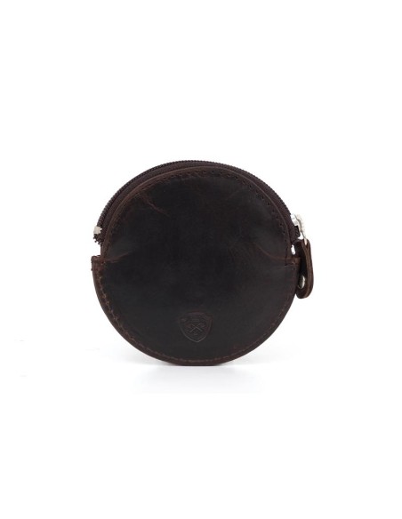 Brown leather wallet