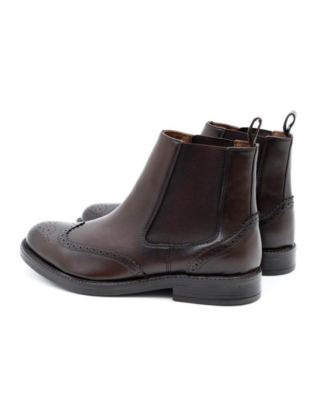 bottines chelsea de peau cuir ARNUBA-CUERO