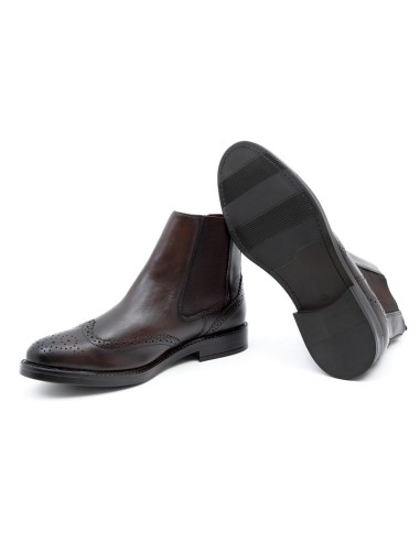 Light Brown leather chelsea boots