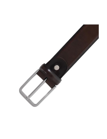 Brown leather belt