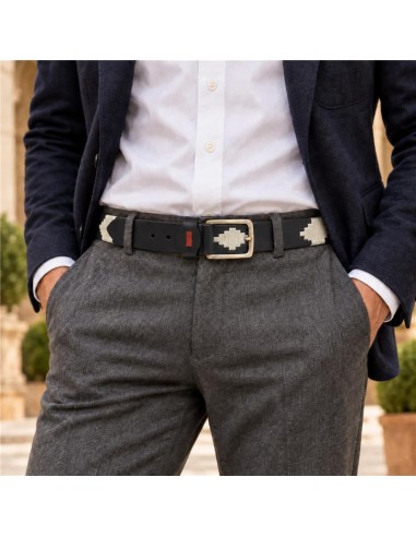 Brown leather belt