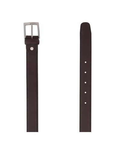 Ceinture de peau marron B-BOXET-MARRON