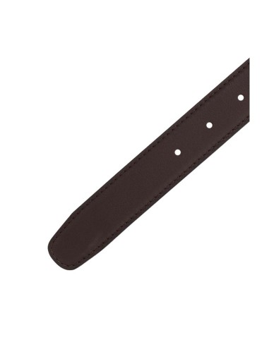 Ceinture de peau marron B-BOXET-MARRON