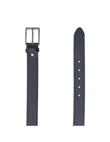 Ceinture de peau bleu B-COMIL-NAVY