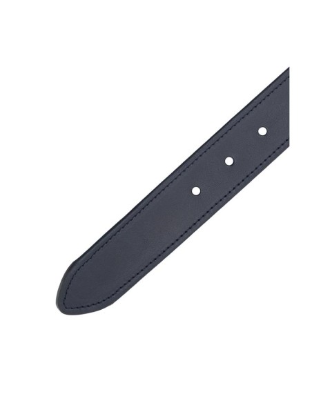 Ceinture de peau bleu B-COMIL-NAVY