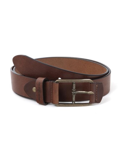 Ceinture de peau marron B-HENRI-MARRON