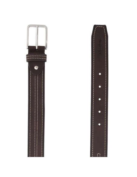 Ceinture de peau marron B-PESPO-MARRON