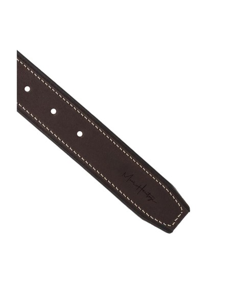 Ceinture de peau marron B-PESPO-MARRON