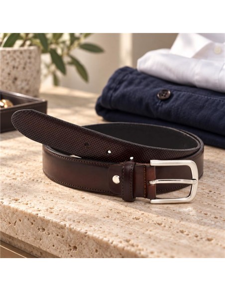 Ceinture de peau cuir B-ROLU-CUERO