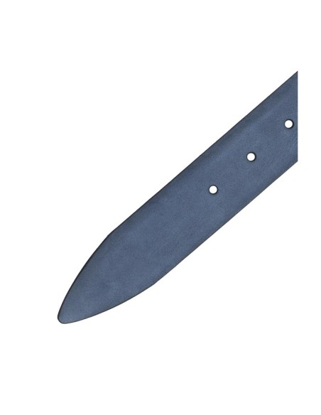 Ceinture nubuck bleu B-SAULMEN-AZUL