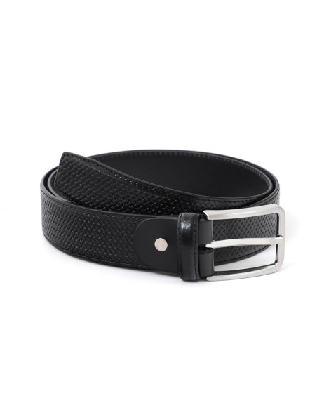 Ceinture de peau le noir B-VAGRIB-NEGRO