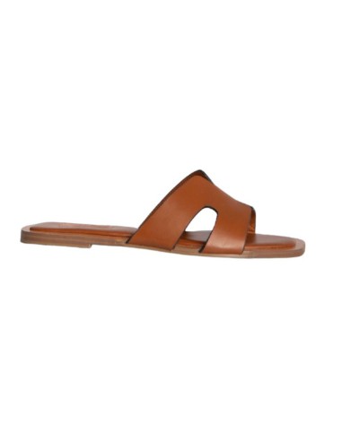 light brown solid color women's sandals W-CANDICE-CUERO