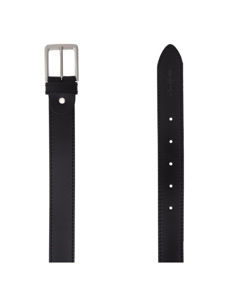 Ceinture de peau le noir B-VAPAK-NEGRO
