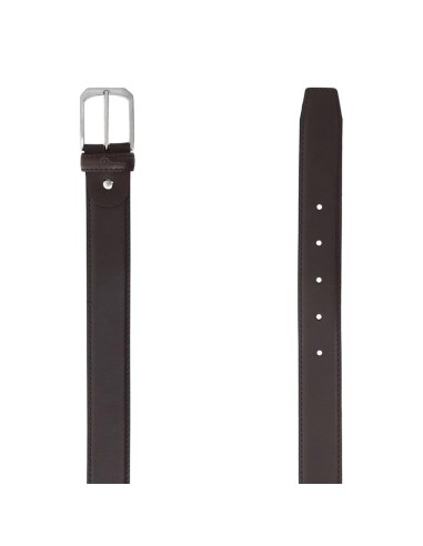 Ceinture de peau marron B-VATA-MARRON