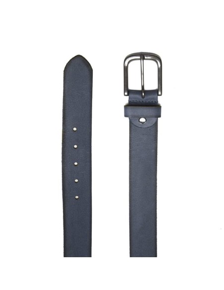 Ceinture de peau bleu B-VIKRET-NAVY