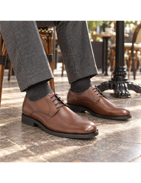 Light Brown leather derby