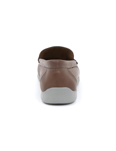 Light Brown leather boat shoe